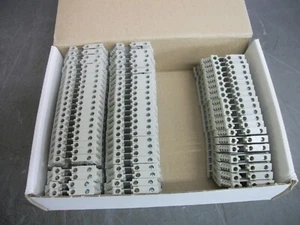 TELEMECANIQUE BOX OF 70 4mm2 1E-2S DOUBLE DECK TERMINAL BLOCKS AB1ETN335U NIB - Picture 1 of 3