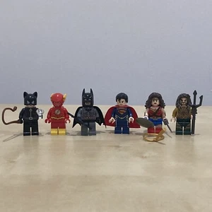 LEGO Justice League Movie minifigures Superman Batman Wonder Woman Aquaman Flash - Picture 1 of 8