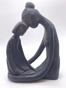 Escultura Austin Klara Sever Prod 1971 firmada GRIS con manchas blancas Girl Talk - Imagen 1 de 16