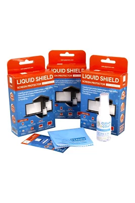 Liquid Glass Screen Protector Nano for Cell Phones Invisible Universal Film LCD - Image 1 of 4