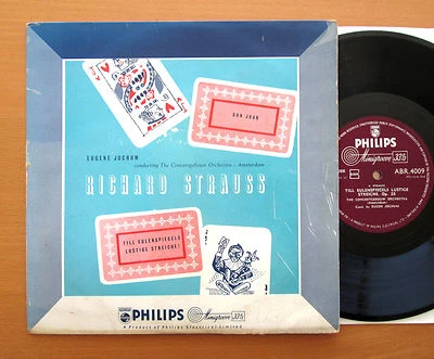 ABR 4009 Strauss Don Juan Till Eulenspiegel Eugene Jochum Philips 10" Mono EX/VG - Image 1 of 4