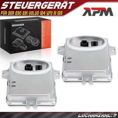 2x Xenon Centralina Illuminazione per 3er E90 E91 Volvo 124 V70 III 135 XC70 II - Immagine 1 di 4