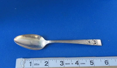 SilverPlated Teaspoon - Community Silverplate - CORONATION - @ 6" - - - Image 1 of 4