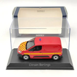 Norev 1/43 Citroen Berlingo 2018 Pompiers Diecast Modelo Coche Colección Juguetes Regalo - Imagen 1 de 7