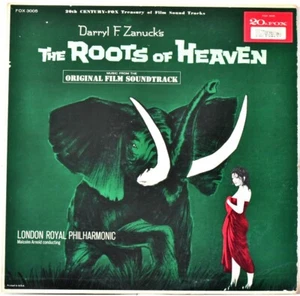 20th FOX MONO FOX 3005 SDTK USA 1959 Malcom ARNOLD "The Roots of Heaven" NM - Imagen 1 de 4