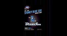 2013-14 Sydney Blue Sox Dingo Australian NNO Series 3 Logo Header Checklist Card