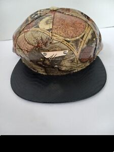Haters Snapback Cap Hat world map 