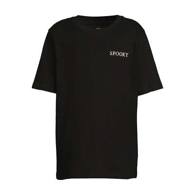 Wonder Nation Boys Short Sleeve Halloween Graphic T-Shirt Black Size S(6-7) - Image 1 of 4