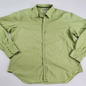 Guess Jeans Authentic Stretch Casual Button Down Shirt Mens XXL Light Green  - Picture 1 of 10