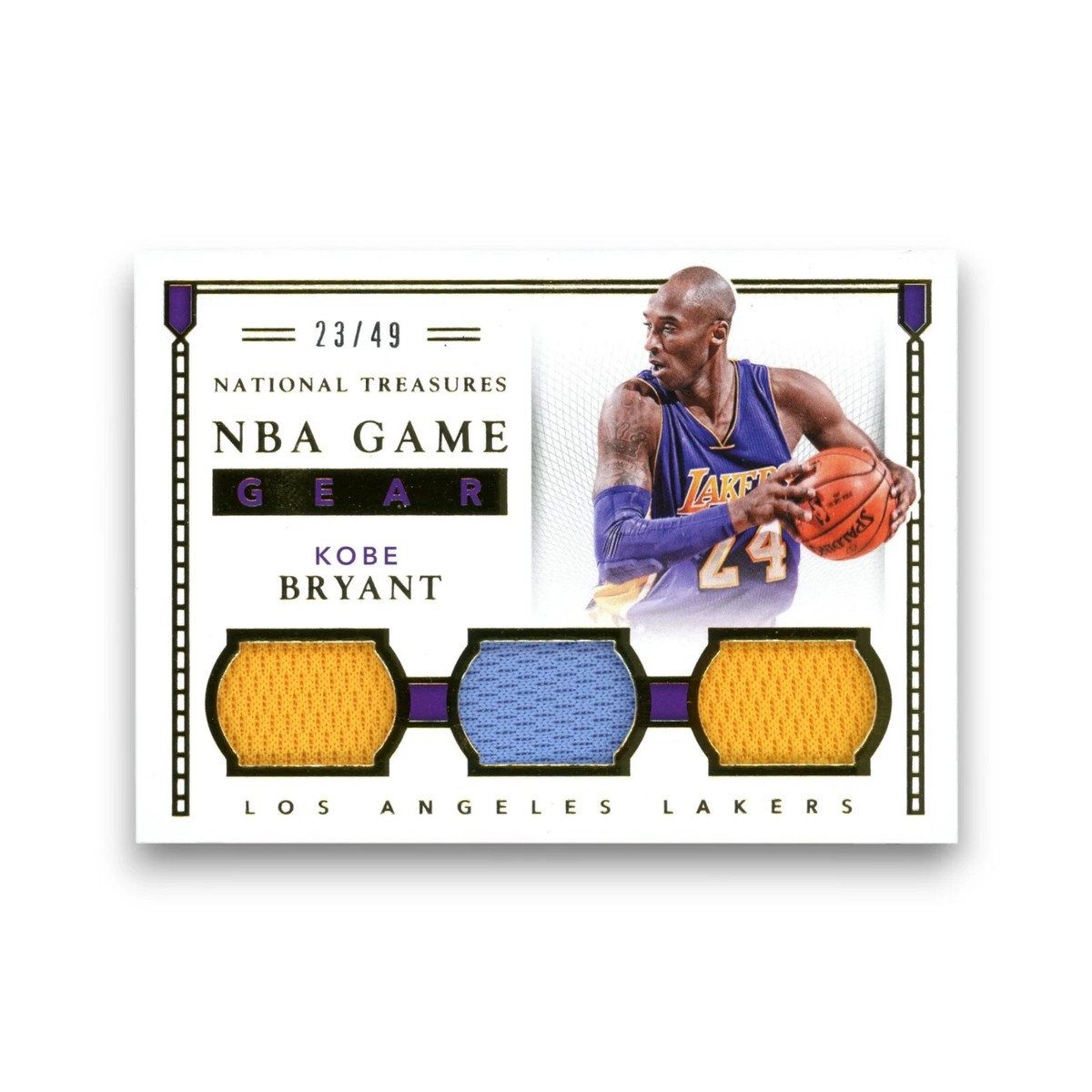 Kobe Bryant Basketball 2015-16 Season Serial Numbered Sports Kobe Bryant Basketball 2015-16 Season Serial Numbered Sports