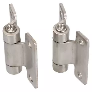 Stainless Steel Hinge Heavy Duty 58x59mm Industrial Door Hatch Locker 2PK - Picture 1 of 4