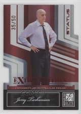 2007 Donruss Elite Extra Edition Status Die-Cut /50 Jerry Tarkanian #63