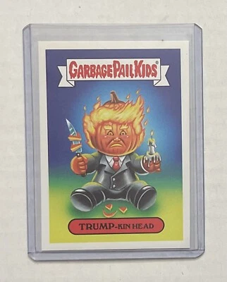 2016 GPK Garbage Pail Kids Halloween  Donald Trump TRUMP-KIN HEAD 1a - Image 1 of 2