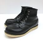 Red Wing Boots 8.5 Color Black 8179 Embroid 26.5cm Bjb19