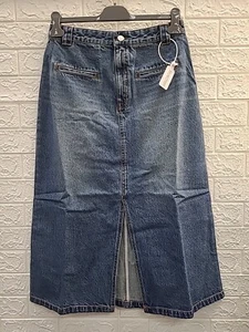 Neu Petite Studio Pippa Denim Maxirock Größe Large - Bild 1 von 6