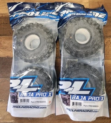 Pro-Line Racing Baja Pro X G8 1/10 MT Crawler Tires (X4)  PRO1020314 - Image 1 of 2