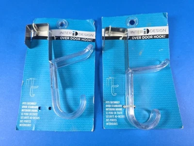 Inter Design Over Door Hook Interior Metal Plastic - Image 1 of 4
