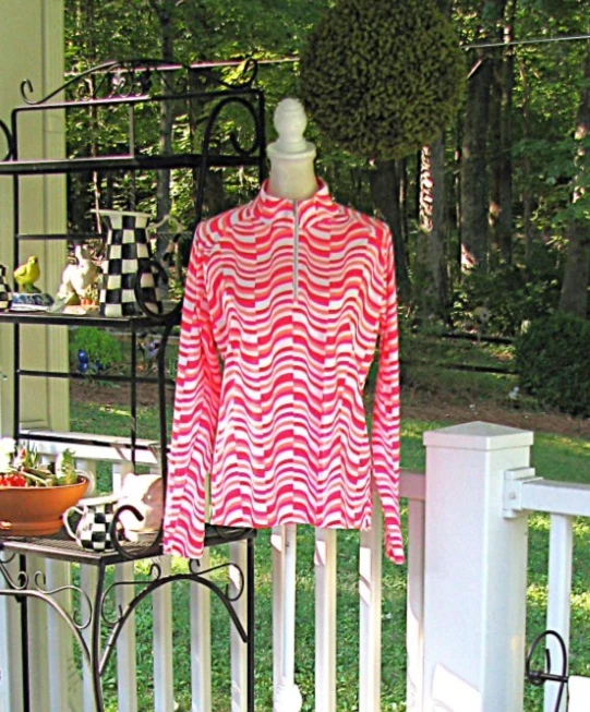 Lady Hagen Pickleball Golf Tenis UPF Genial Grande 1/4 Cremallera Manga Larga Top Camisa R Foto 1 de 4