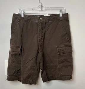 Columbia Sportswear Men’s Brown Cargo Shorts Size 32 Flat Front - Picture 1 of 4