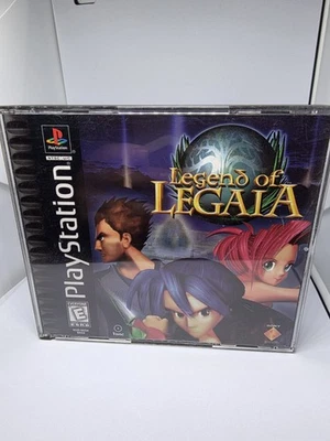 Legend of Legaia (Sony PlayStation 1, 1999) PS1 Black Label CIB - Image 1 of 4