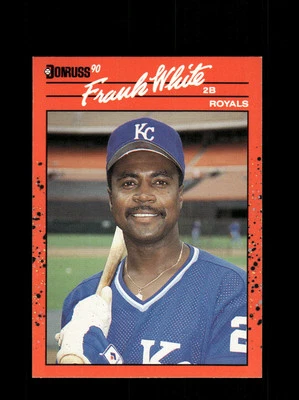 Kansas City Royals Frank White #262b Donruss Baseball Near Mint or Better top - Image 1 of 2