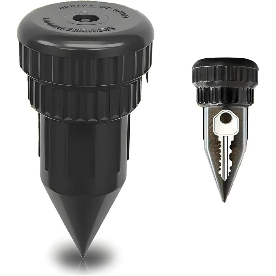 Outdoor Waterproof Key Hider Box with Easy Ground Mount and Concealment - Image 1 of 4