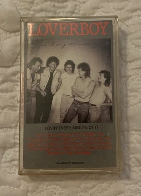 Loverboy Lovin’ Every Minute Of It Cassette Tape Play Tested - Image 1 of 4