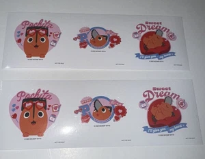 Chainsaw man the Movie: Reze Arc Pochita Sticker Full Set Lot Of 2! - Picture 1 of 9