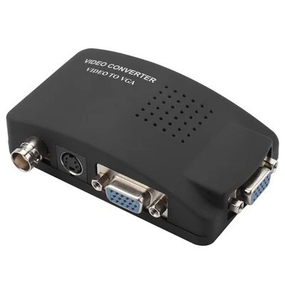 Adattatore convertitore BNC da Svideo a VGA HD per monitor PC computer SG - Immagine 1 di 4