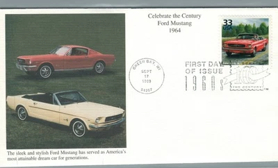 1999 First day Cover #3188h Ford Mustang 1960's Mystic Cachet - Image 1 of 2