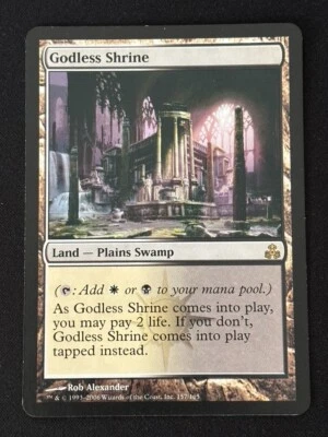 1x MTG Godless Shrine - Guildpact (GPT) #157 - Magic the Gathering - Image 1 of 2