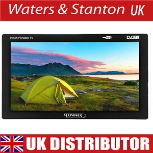 Mini TV Moonraker DVB-W9 9" 12/24/240v LCD - Imagen 1 de 3