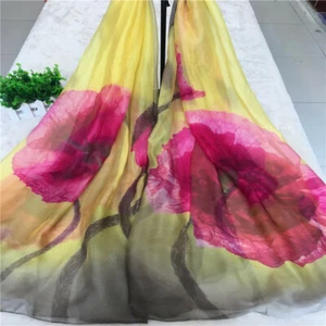 Schal-Stola-Elegant-Zeitlos-Chiffon-Neu - Bild 1 von 3