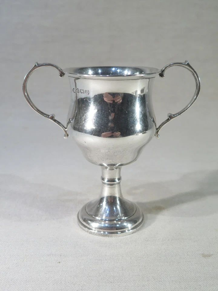 ANCIENNE PETITE COUPE A ANSES EN ARGENT MASSIF ANGLAIS ANGLETERRE BIRMINGHAM  - Photo 1/1