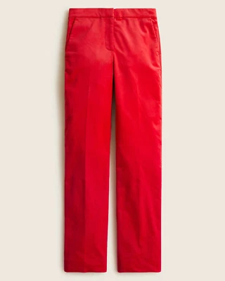 J.CREW COLLECTION Talla 0 Pantalón Largo Pierna Recta Terciopelo Estilo BD283 Foto 1 de 4