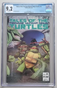 Tales of the Teenage Mutant Ninja Turtles #6 - Mirage Studios - WP - CGC 9.2 - Picture 1 of 2