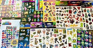 Stickers Bundle - Movie Cartoons- Lot 25 New Quality Packs, Teachers Teens Girly - Picture 1 of 23