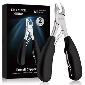 Toe Nail Clippers Podiatrist Toenail Clippers for Thick Nails Seniors Men - Picture 1 of 6
