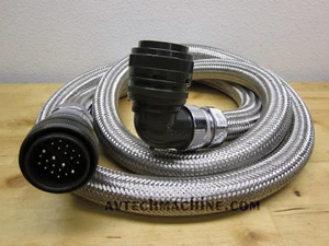 Fanuc Servo 4th Axis Power Cable Length 7' E91F2412H0070 - Picture 1 of 1