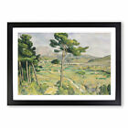 Mont Sainte Victoire Viaduct By Paul Cezanne Wall Art Print Framed Picture