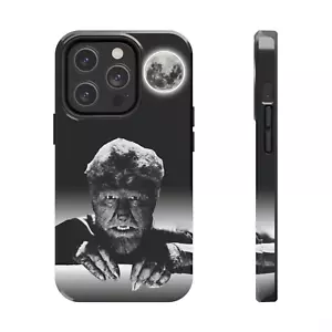 Wolfman Lon Chaney Jr. iPhone Case,iPhone 16, 15, 14 Pro Max, 13, 12, 11 Pro, - Picture 1 of 92