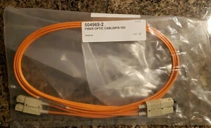 TYCO AMP 504969-2 CAVO PATCH DUPLEX SC FIBRA OTTICA 2 METRI - Foto 1 di 1