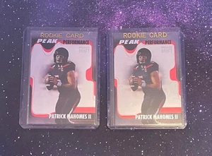 2017 Sage Hit Patrick Mahomes II Peak Performance Premier Draft Rookie #PK-PM - Picture 1 of 2