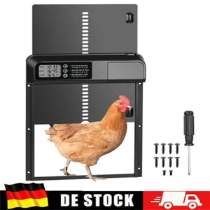 Elektrische hühnerklappe Automatische Hühnerstalltür mit timer und manuelle IP44 - Bild 1 von 12