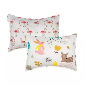 Toddler Pillowcases Fits 13 x 18inch12x 16inch Kids Pillow for Sleep 2 Pack C... - Picture 1 of 8