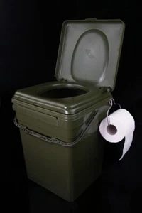 RidgeMonkey CoZee Toilettensitz komplettes Set tragbar - Camping / Angeln - RM595 - Bild 1 von 4
