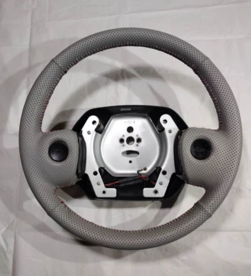 1994 95 96 97 Dodge Ram Steering Wheel GRAY New Leather Customized Upgrade OEM - Image 1 of 4