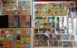 Lot 300 Pokemon Karten Common Uncommon Rare Foil Holo Reverse Ex Gx Full Art - Bild 1 von 5