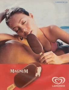 Langnese Magnum - Reklame Werbeanzeige Original-Werbung 2003 - Bild 1 von 1