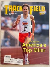 1992 Track and Field News September         Jim Spivey, Kevin Young, Sergy Bubka